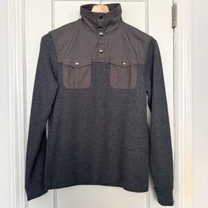 Banana Republic Men’s Buttoned Neck Henley Shirt | Size S